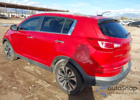 2011 Kia Sportage Sx from USA, damaged, VIN KNDPC3A68B7117989